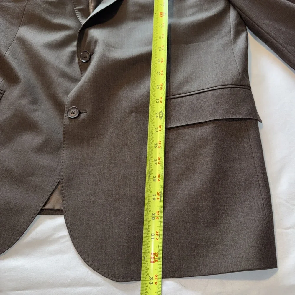 Brooks Brothers B By Brooks Brothers Blazer Mens 46L Brown Sport Coat Wool